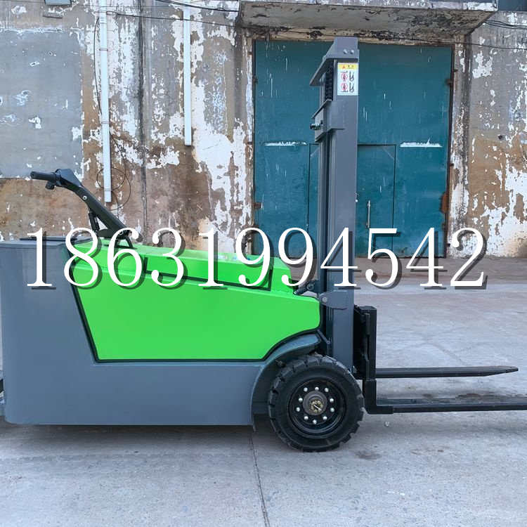 湛河区小型电动叉车1吨2吨步行站驾式电瓶堆高充电装卸车液压升降车铲车